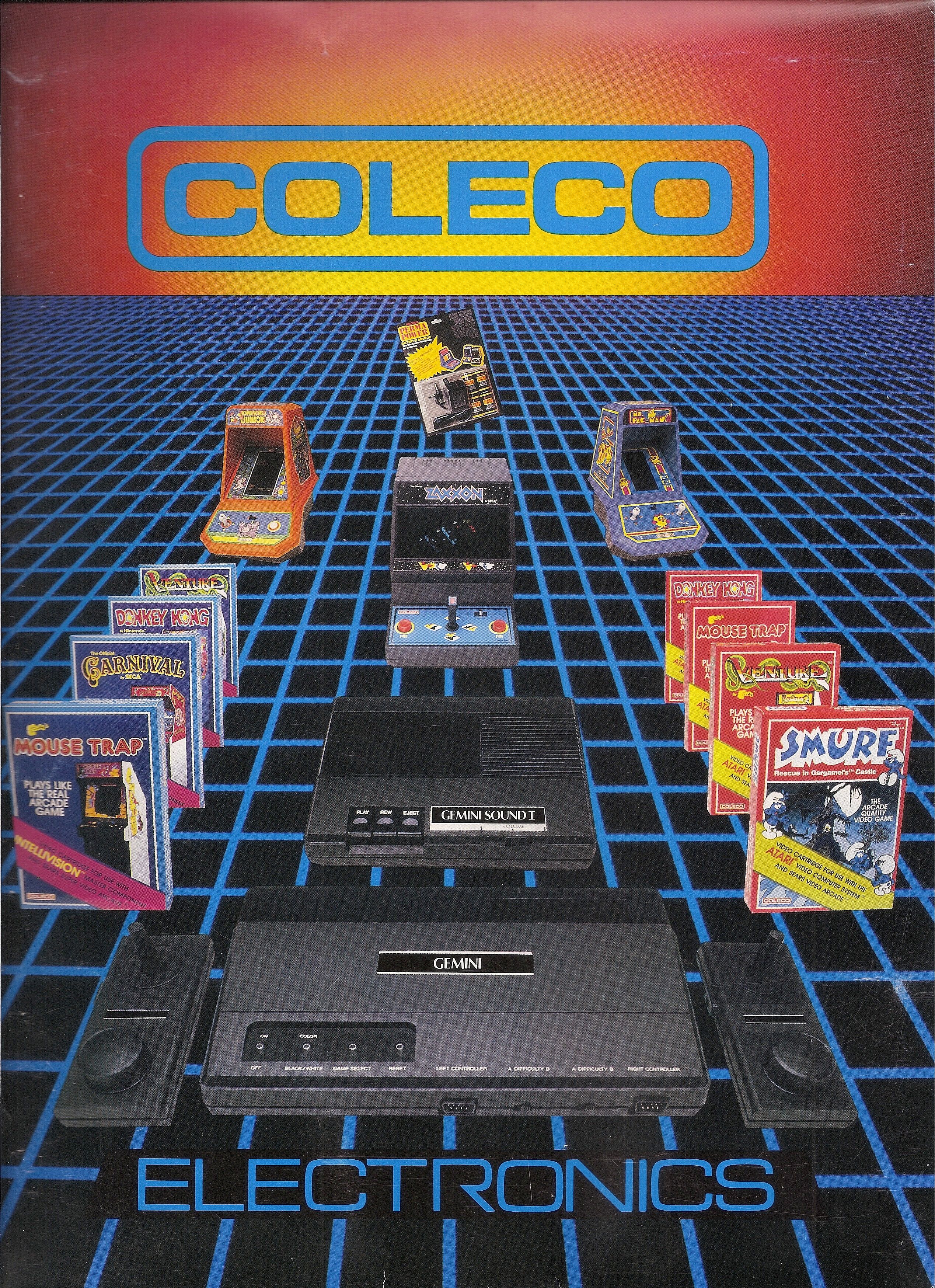 1983 Coleco Atari Expansion Module Press Kit - Atari 2600 compatibility